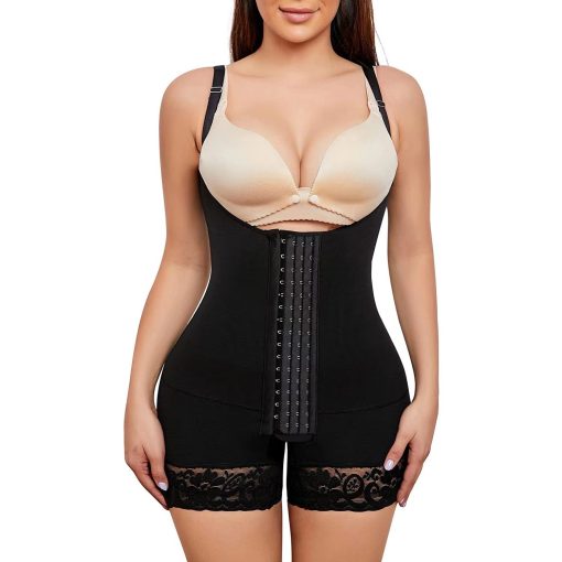 Butt lift and tummy tuck body shaper