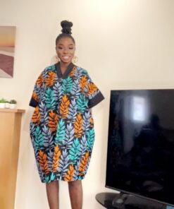 Short Ankara gown