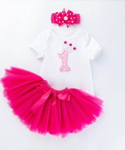 Baby Girl Birthday Skirt and Top