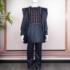 Navy Blue Boy's Agbada