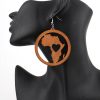 Exotic African Shaped Earrings