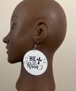 He is Risen Earrings
