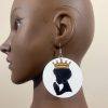 Praying Queen Earrings