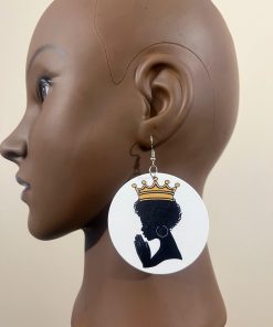 Praying Queen Earrings