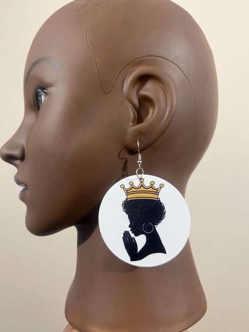 Praying Queen Earrings