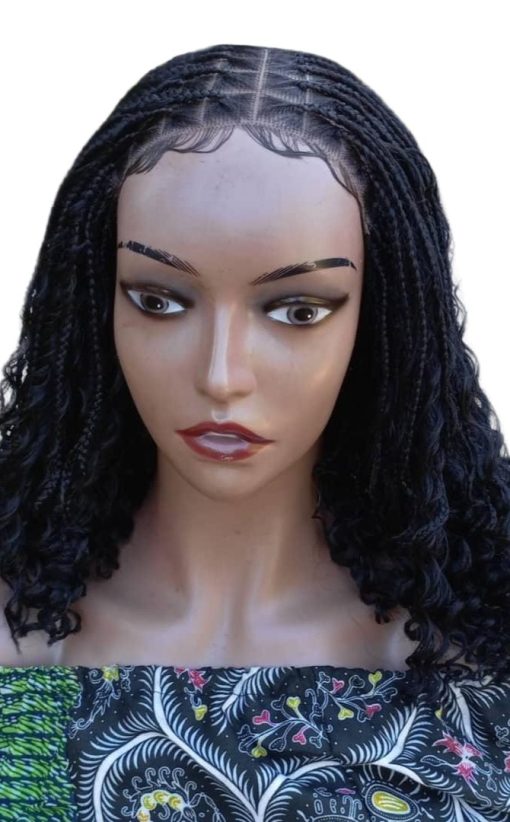 Boho Curls Braided Wig