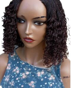 Curled Braided Wig